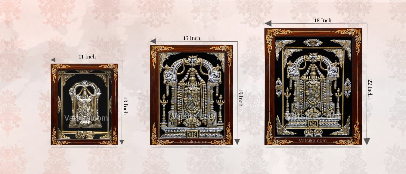 Three frames featuring intricate designs, perfect for adding a touch of luxury to living room.