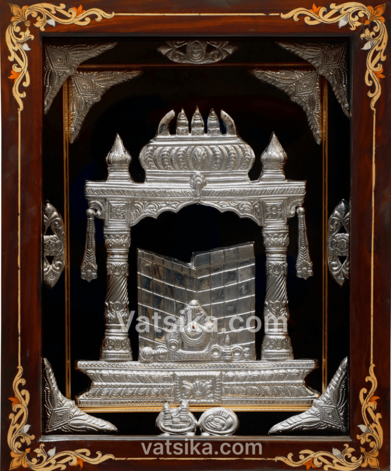 Adinarayana Swamy 999 Pure Silver Photo Frame for Pooja Room – Silver ...